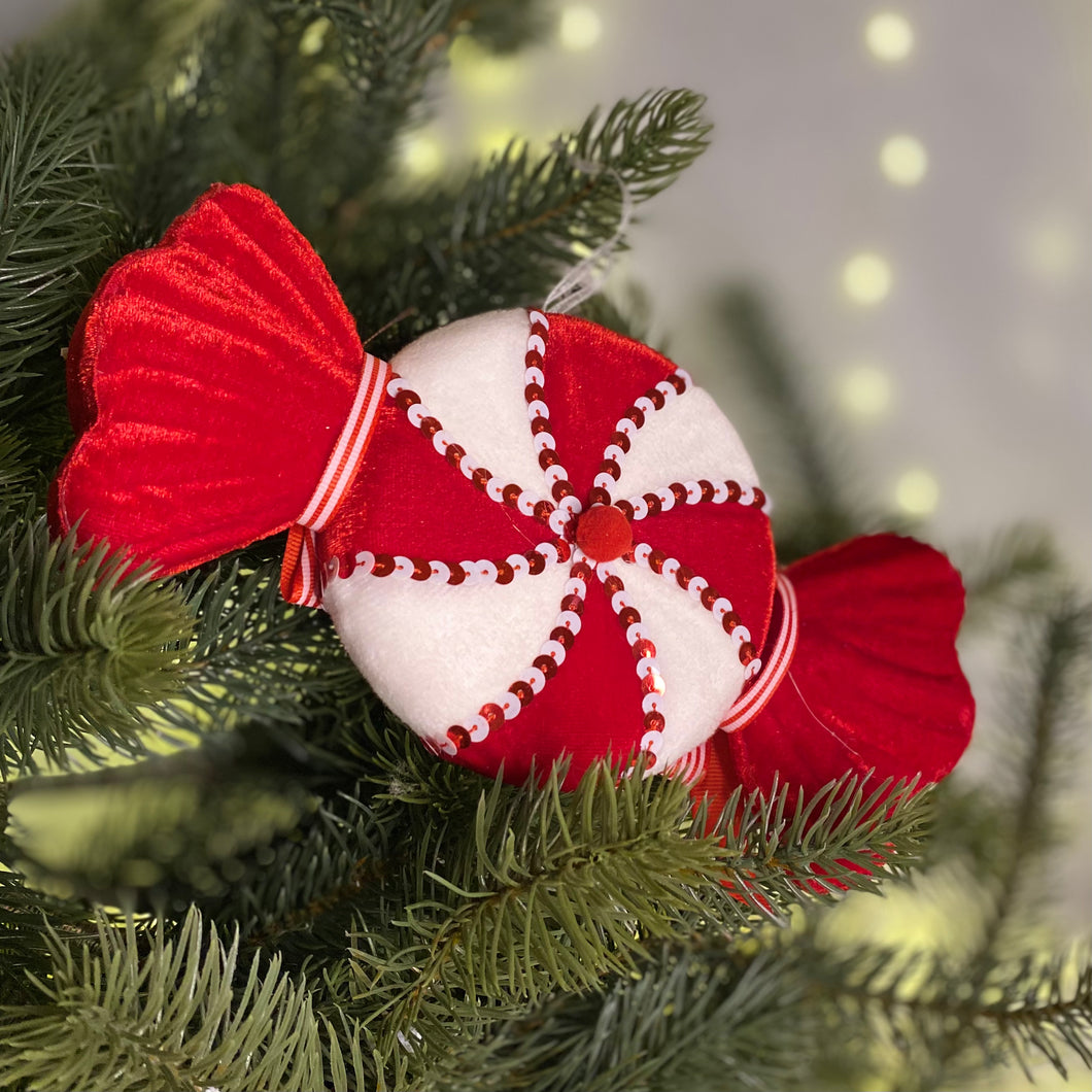 Christmas Candy Cane Sweet Decoration