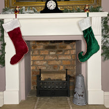 Load image into Gallery viewer, Red Nutcracker Stocking Hangers set of 2
