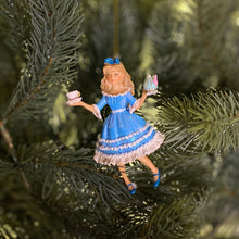 Load image into Gallery viewer, Gisela Graham Alice in Wonderland Christmas Decoration 11cm
