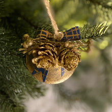 Load image into Gallery viewer, Gold Bell Tree Decoration 8cm
