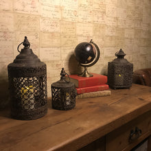 Load image into Gallery viewer, Moorish Vintage Style Square Lantern
