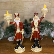 Load image into Gallery viewer, Traditional Nutcracker Candle Holder Ornament Set
