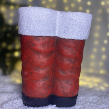 Load image into Gallery viewer, Large Red Santa Boots Christmas Decoration
