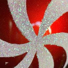Load image into Gallery viewer, Candy Ball 50cm Red and White Stripe
