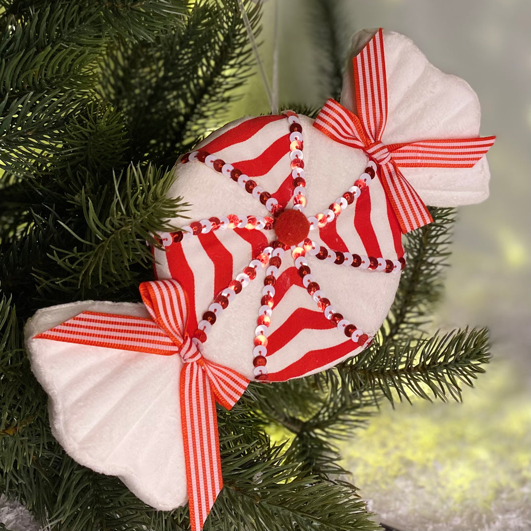 Christmas Candy Cane Sweet Decoration
