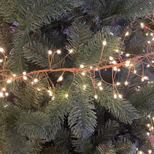 Load image into Gallery viewer, Premier Rose Gold Ultrabright 2.7m Garland Pin Wire with 430 Warm White LED Lights
