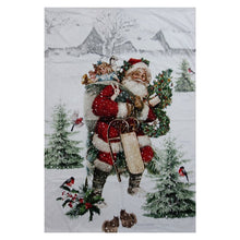 Load image into Gallery viewer, Santa Claus Christmas Throw
