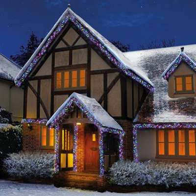 Premier 480 LED Cluster Brights Christmas Lights Multi Colour