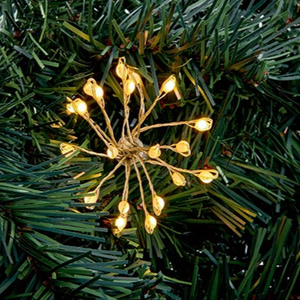 200 LED10 Warm White Starburst Festive String Lights