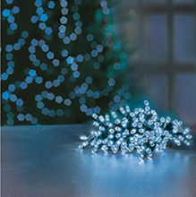 Load image into Gallery viewer, Premier TimeLights 200 Blue LED Battery Operated String Lights

