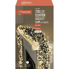 Load image into Gallery viewer, Premier 720 Cluster Brights LED Lights Warm White

